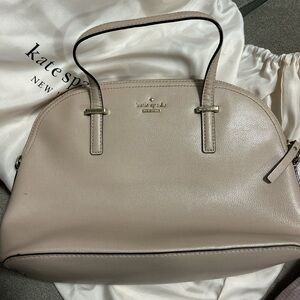 Kate Spade Taupe Leather Bag